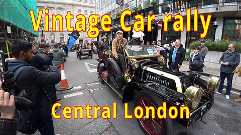 Vintage Car Rally Central London