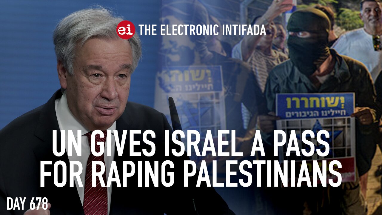UN gives Israel a pass for raping Palestinians, with Ali Abunimah