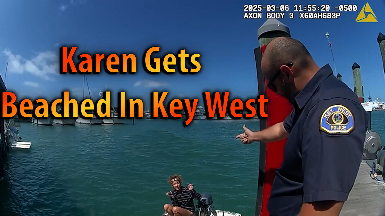 Karen Gets Beached In Key West