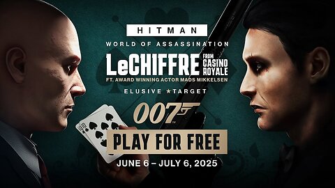 Hitman - New DLC - Casino + New Elusive Targe - Le Chiffre