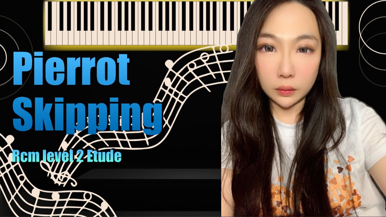 Pierrot Skipping Piano RCM Level 2 Etude
