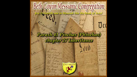 BGMCTV P145 Parash 41 Pinchas (Phinehas) B’midbar/Numbers 25:10-30:1