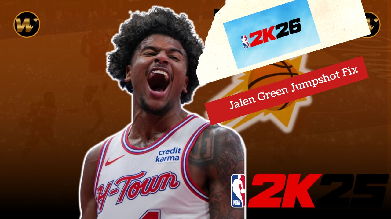 PERFECT Jalen Green Jumpshot FIX in NBA 2K25 – Unlock UNSTOPPABLE Shooting