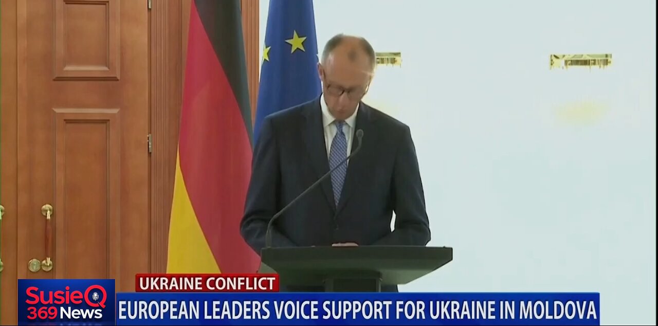 EUROPEAN LEADERS VOICE SUPPORT FOR UKRAINE IN MOLDOVA
