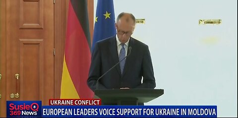 EUROPEAN LEADERS VOICE SUPPORT FOR UKRAINE IN MOLDOVA 