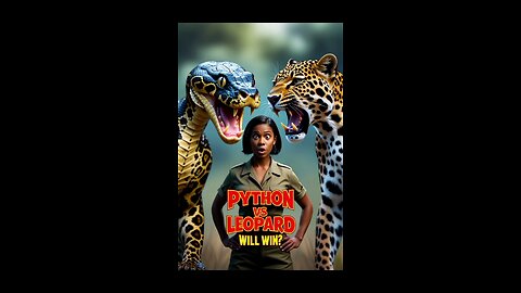 Python Vs Leopard 🐆🐍