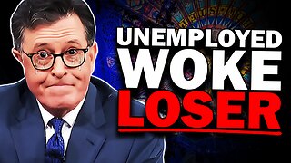 Stephen Colbert: Another UNEMPLOYED Woke Loser 🤣🦀