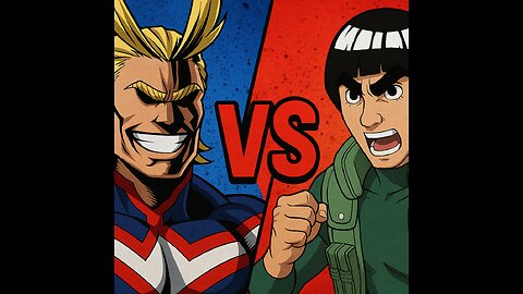All Might vs Might Guy | Death Battle ReRumble