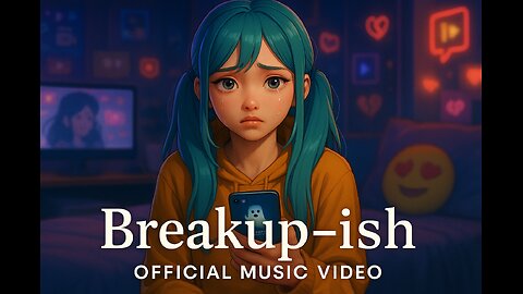 Breakup-ish (Official Animated Music Video) | A Digital Heartbreak Story