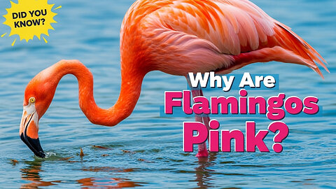 Did You Know? Flamingos Get Their Color from Their Diet!
