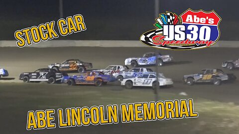 Abe Lincoln Memorial | Stock Car | US 30 Speedway | 9-17-2021
