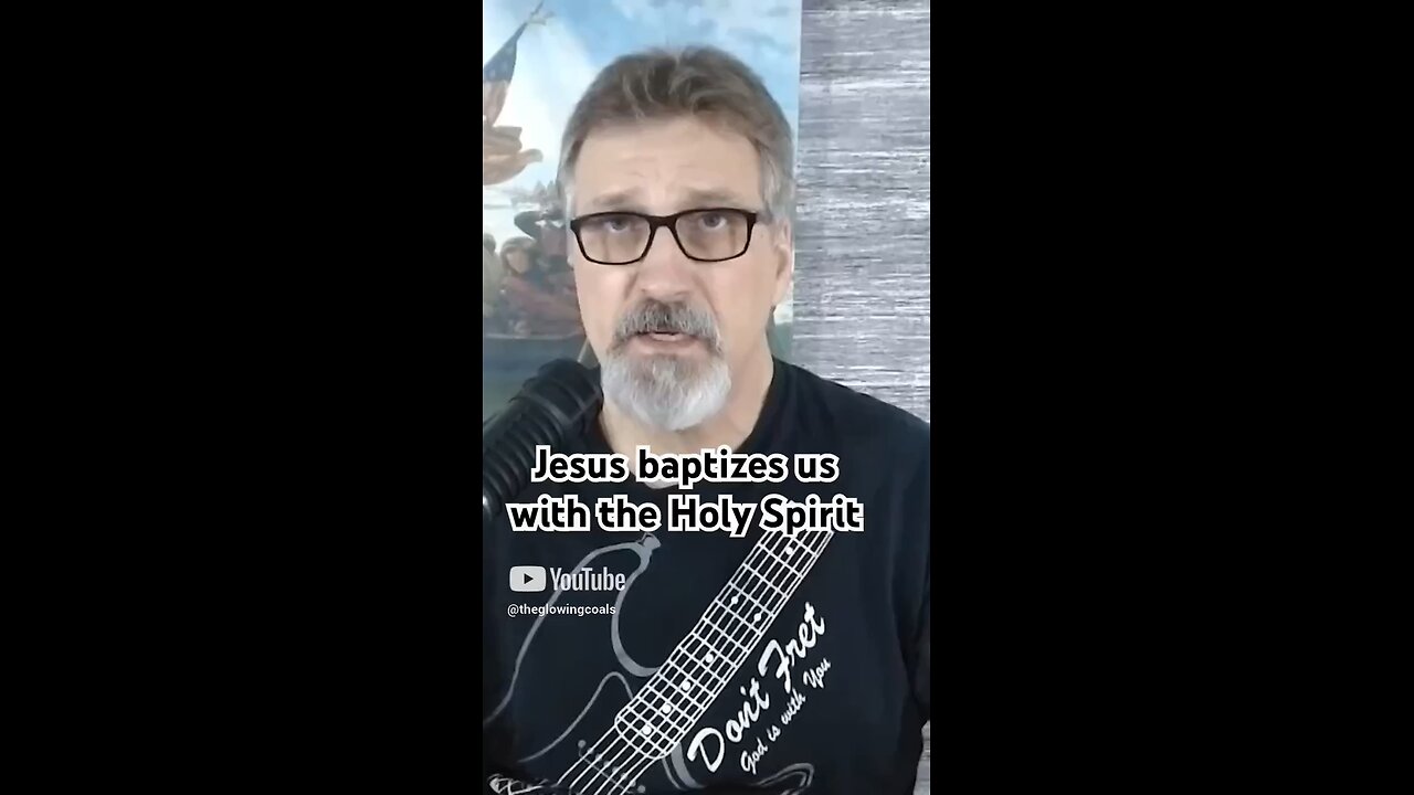 Jesus Baptizes Us With the Holy Spirit