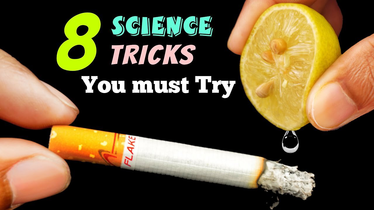 8 Crazy-Cool Science Tricks You Can Actually Do