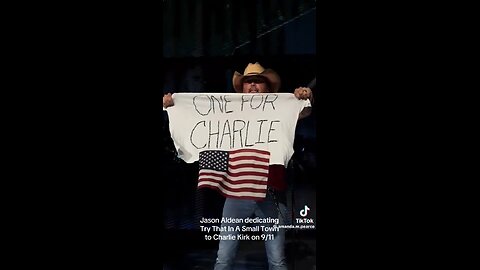 Jason Alrean Dedicated This Song To Charlie Kirk