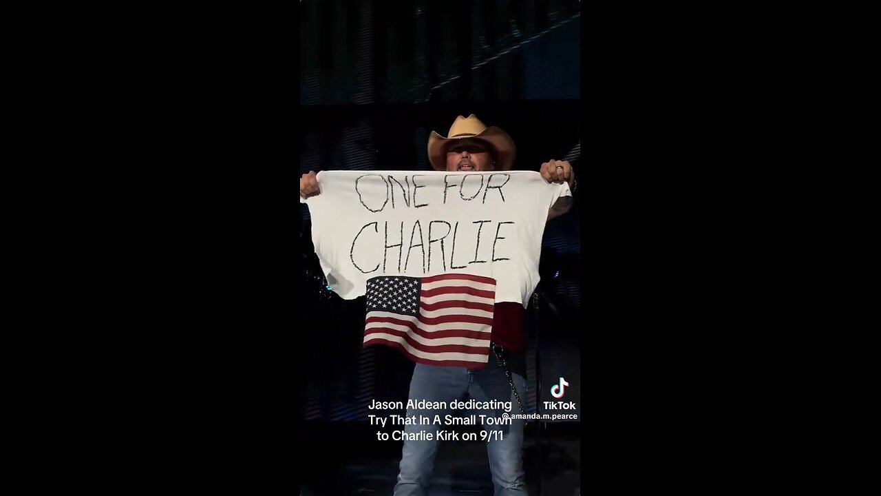 Jason Alrean Dedicated This Song To Charlie Kirk