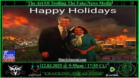 "CRACKING THE Q-CODE" ~ The Art Of Trolling The Fake News Media'