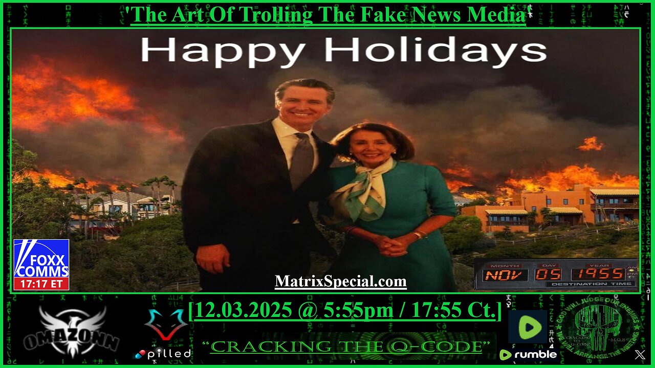 "CRACKING THE Q-CODE" ~ The Art Of Trolling The Fake News Media'