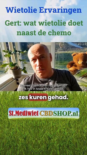 Gert - wat wietolie doet naast de chemo