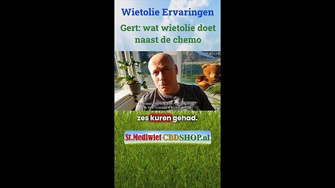 Gert - wat wietolie doet naast de chemo