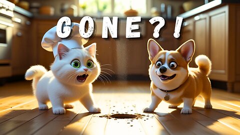 Cat & Dog's Perfect Heist Ends in DISASTER! | Funny 3D Animation