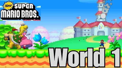 🔥 New Super Mario Bros DS – Part 1: World 1 Adventure! 🎮✨