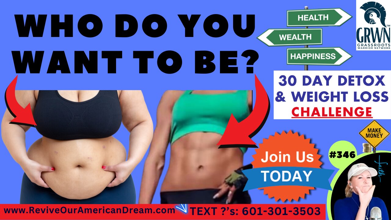 #346 Look Down...Do You Like What You See? How Do You Feel? Want To...Sleep Better? Have Less Pain? Lose Weight? Have More Energy? Be In A Better Mood? POOP Better? Ready To Change Your Life & GET IT BACK? How Do You Feel?