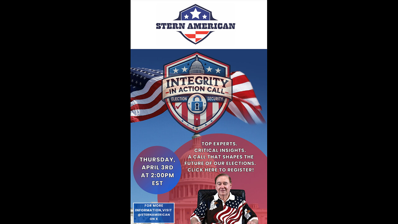 Integrity in Action call With Steve Stern and Raj Doraisamy Thursday, April 3rd at 2:00PM EST