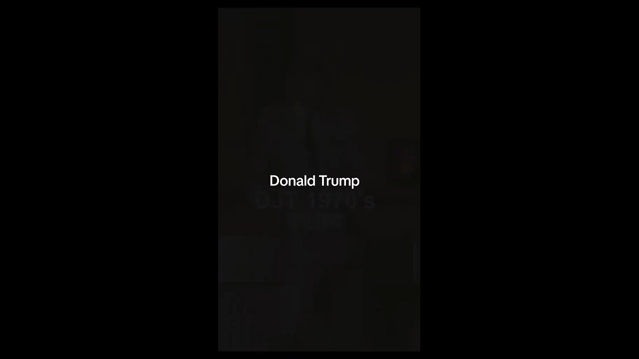 It’s the Donald so do the TRUMP!!!