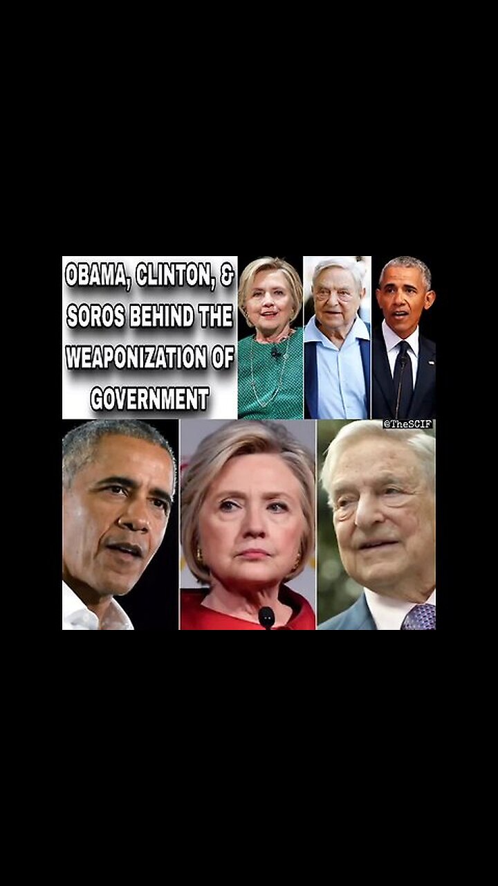 OBAMA, HILLARY & SOROS