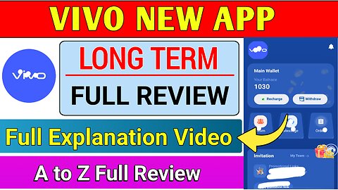 vivo earning app | vivo earning app real or fake | full review and details