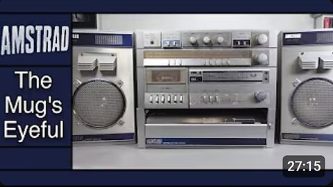 📼🎧 AMSTRAD "Hi-Fi": Looks Loud, Sounds... Not So Much! 🤯💡