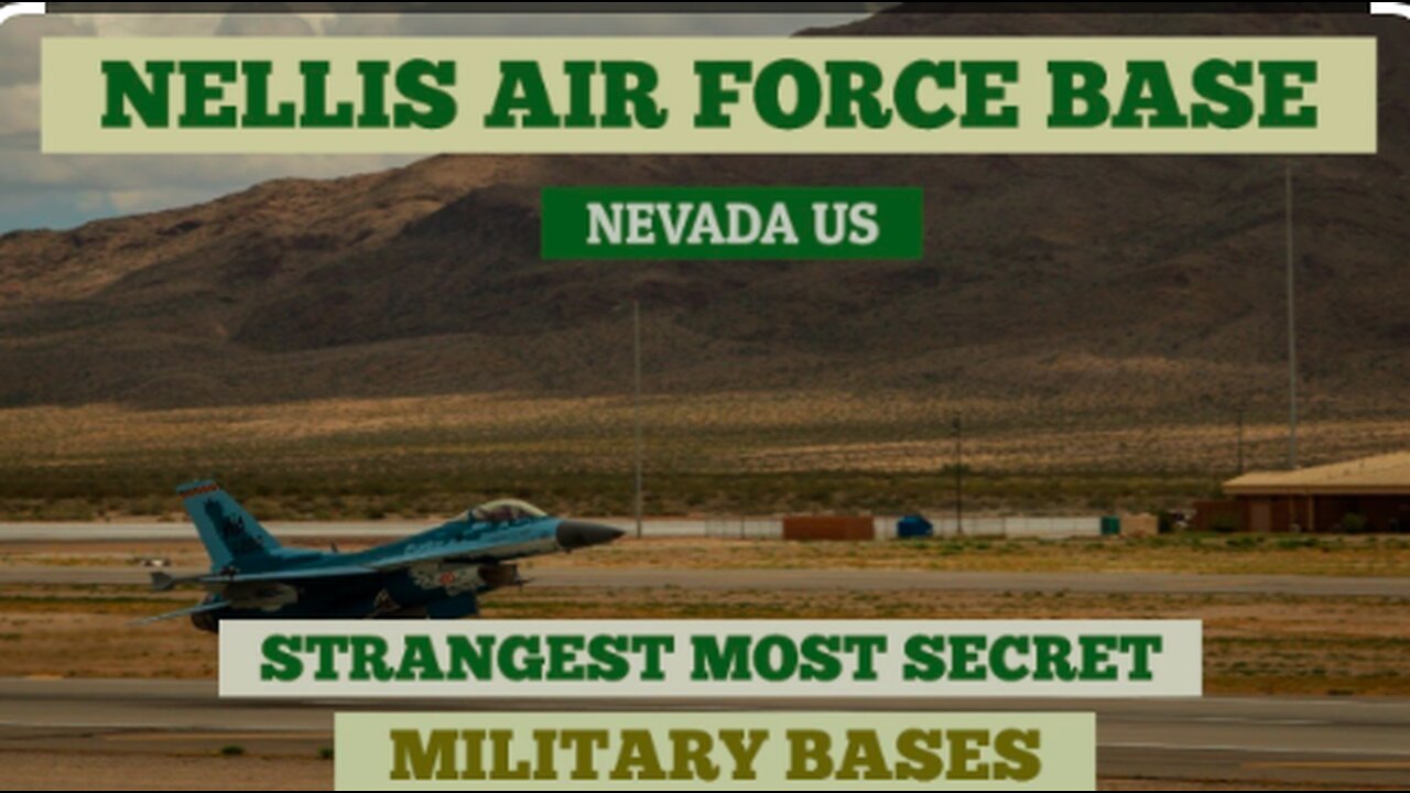 Navy Seal Breaks Silence on What's Hidden Underground Nellis Air Force Base