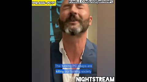 MR. NON-PC : The PC-PEEPZ Are Killing Our Society : NightStream Promo