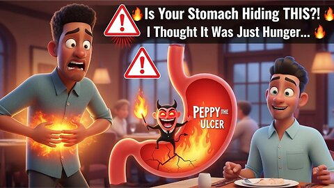 This ‘Hunger Pain’ Turned Out to Be a Peptic Ulcer 😱 | Animated Story