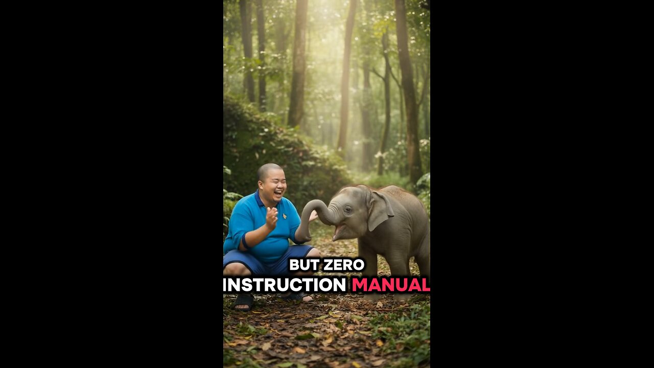 Baby Elephants are Cute and Confused
