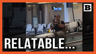 This Is Not the Way to Handle the Stress of Flying...