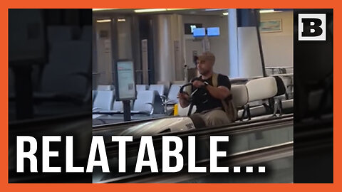 This Is Not the Way to Handle the Stress of Flying...