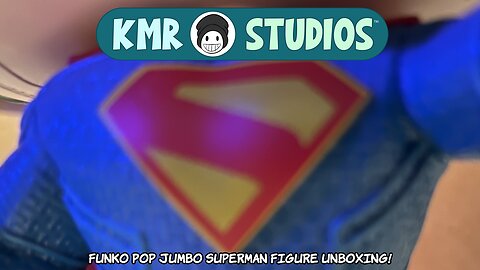 Funko POP Jumbo Superman Figure Unboxing!