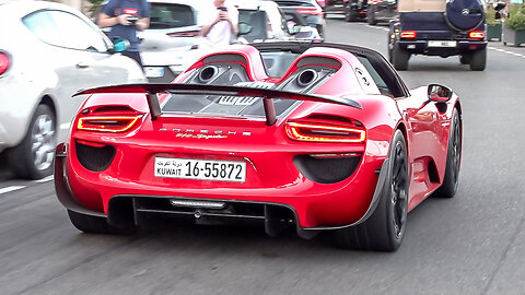 The EPIC Monaco Supercar Nightlife 2024 #13 (Valkyrie Spider, Gintani SVJ, Mansory G63, 918 Spyder)