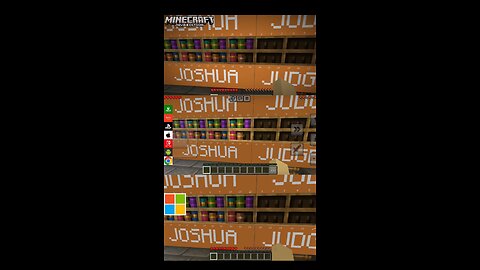 Joshua 23 - the KJV Bible in Minecraft #kjv #joshua #bible #Minecraft