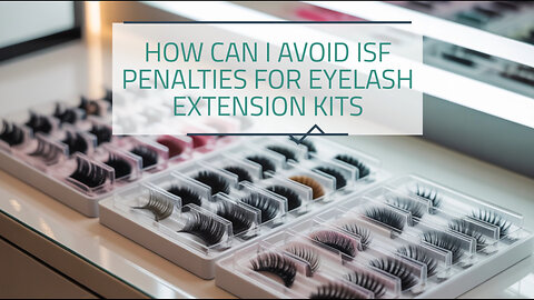 How Can I Avoid ISF Penalties For Eyelash Extension Kits