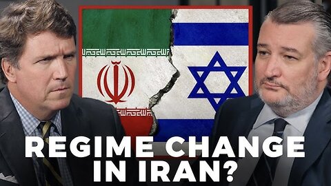 Tucker Leaves Ted Cruz Struggling to Respond on His Push for Regime Change in Iran