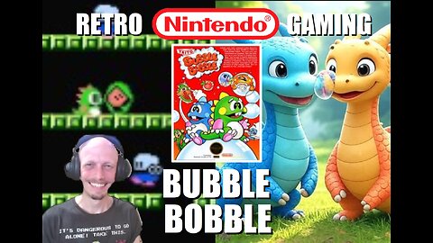 Bubble Bobble (NES): Blow & Pop Bubbles with BrightGaming in the 1 Million Point Arcade Challenge