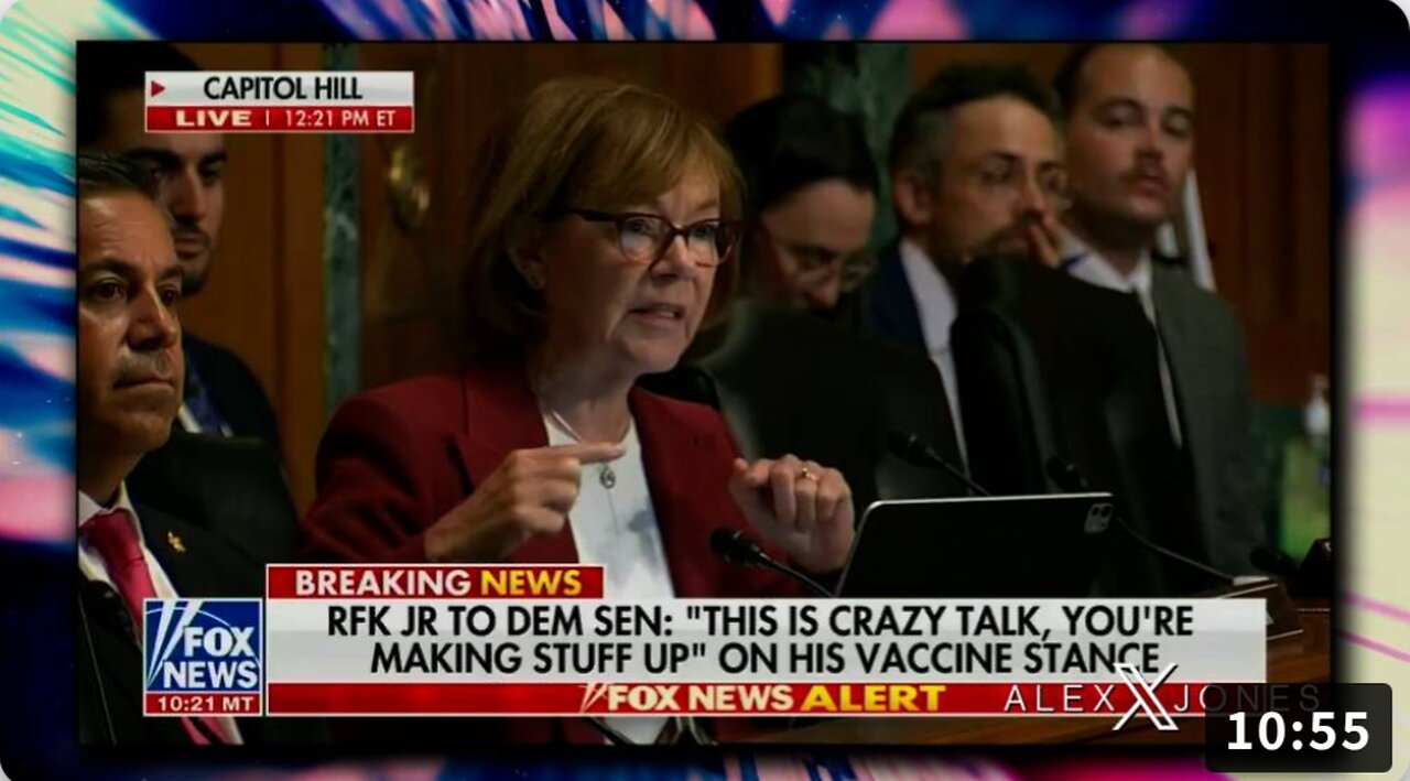 BREAKING VIDEO: Dem. Sen. Tina Smith Defends Anti-Depressants After HHS Head RFK Jr. Suggests Examining Trans Hormone Therapy Drugs, SSRIs, & Other Psychiatric Drugs That Warn Of Suicidal & Homicidal Ideation