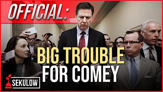 OFFICIAL: Big Trouble for Comey