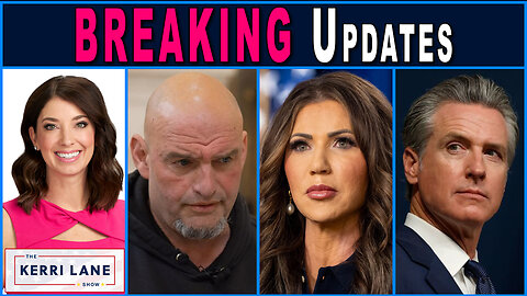 Fetterman SPARKS PANIC as Kristy Noem makes SURPRISING Announcement