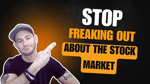 Stop Freaking Out About Stock Market Crashes