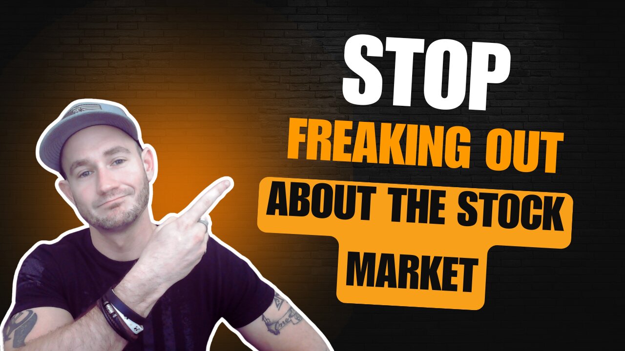 Stop Freaking Out About Stock Market Crashes