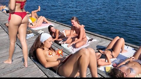🇩🇰Strandgade Harbour Beach Copenhagen, 4K Walking, September2024, Travel Denmark #Tourist #summer
