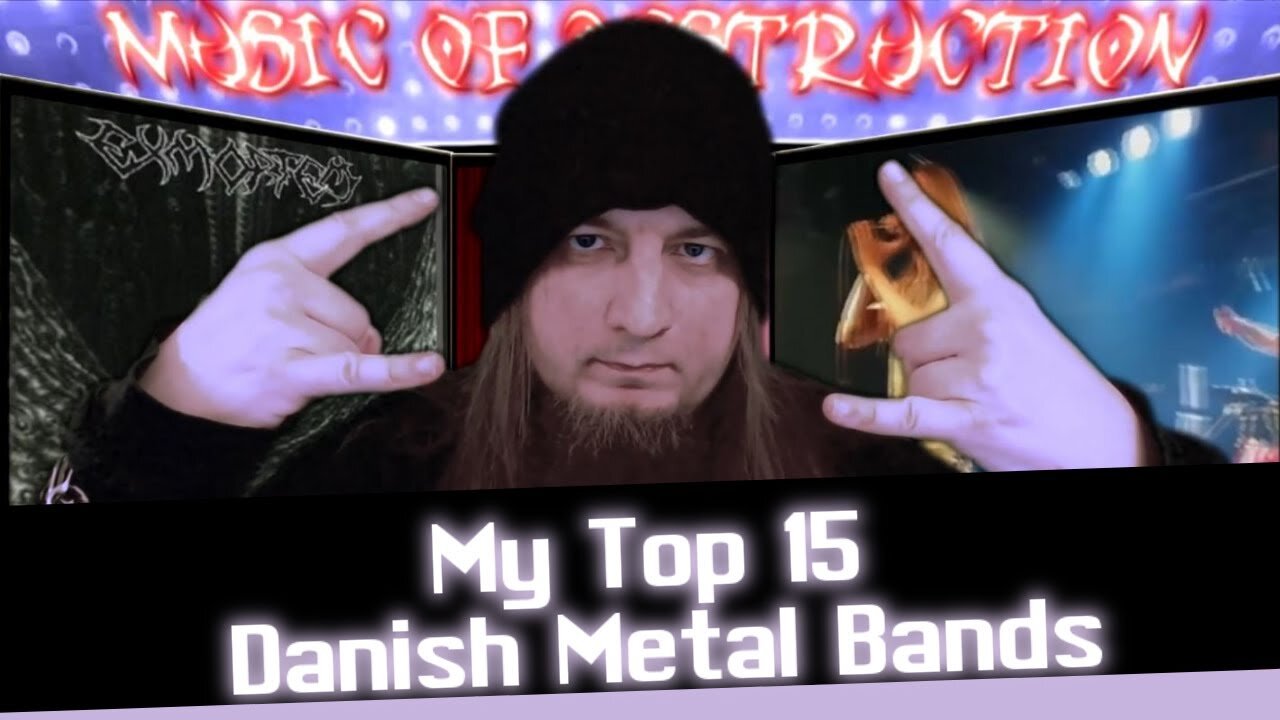 💥My Top 15 Danish Metal Bands💥